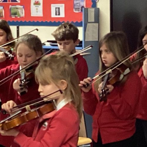 Violin Concert in Year 4